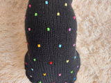Pet Clothes Rainbow Beaded Jumper Dog Party Sweater Dog Photo Shoot Clothes dachshundknit