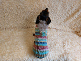 Monkey sweater for dachshund or small dog, Dachshund clothes knitted sweater, knitted wool sweater for dachshund or small dog dachshundknit