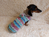 Monkey sweater for dachshund or small dog, Dachshund clothes knitted sweater, knitted wool sweater for dachshund or small dog dachshundknit