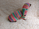 Christmas costume with snowmen for dog sweater and hat dachshundknit