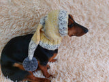 Santa hat for dog, christmas santa hat for dog, santa hat for dachshund