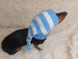Santa hat for dog, christmas santa hat for dog, santa hat for dachshund
