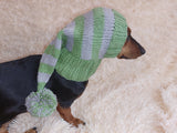 Santa hat for dog, christmas santa hat for dog, santa hat for dachshund