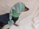 Santa hat for dog, christmas santa hat for dog, santa hat for dachshund