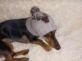 Christmas Party Pet Reindeer Clothes Reindeer Hat Dog Reindeer Hat with Pom Poms Christmas Photo Prop for Pet Reindeer Clothes