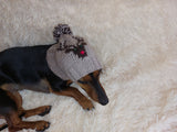 Christmas Party Pet Reindeer Clothes Reindeer Hat Dog Reindeer Hat with Pom Poms Christmas Photo Prop for Pet Reindeer Clothes