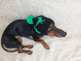 Pet Clothes Dinosaur Hat with Pompom,Dino Animals Hat for Dogs,Halloween Dinosaur Hat for Dachshund Dog