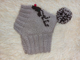 Christmas Party Pet Reindeer Clothes Reindeer Hat Dog Reindeer Hat with Pom Poms Christmas Photo Prop for Pet Reindeer Clothes