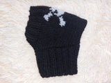 Halloween Pet Outfit Pirate Clothing Skull and Bones Hat,Skull and Bones Dog Hat