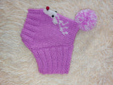 Christmas Party Pet Reindeer Clothes Reindeer Hat Dog Reindeer Hat with Pom Poms Christmas Photo Prop for Pet Reindeer Clothes