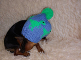 Pet Clothes Dinosaur Hat with Pompom,Dino Animals Hat for Dogs,Halloween Dinosaur Hat for Dachshund Dog
