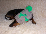 Pet Clothes Dinosaur Hat with Pompom,Dino Animals Hat for Dogs,Halloween Dinosaur Hat for Dachshund Dog