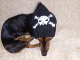 Halloween Pet Outfit Pirate Clothing Skull and Bones Hat,Skull and Bones Dog Hat