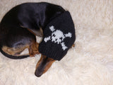 Halloween Pet Outfit Pirate Clothing Skull and Bones Hat,Skull and Bones Dog Hat