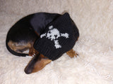 Halloween Pet Outfit Pirate Clothing Skull and Bones Hat,Skull and Bones Dog Hat
