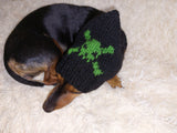 Halloween Pet Outfit Pirate Clothing Skull and Bones Hat,Skull and Bones Dog Hat