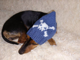 Halloween Pet Outfit Pirate Clothing Skull and Bones Hat,Skull and Bones Dog Hat