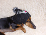Christmas Party Pet Reindeer Clothes Reindeer Hat Dog Reindeer Hat with Pom Poms Christmas Photo Prop for Pet Reindeer Clothes