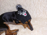 Christmas Party Pet Reindeer Clothes Reindeer Hat Dog Reindeer Hat with Pom Poms Christmas Photo Prop for Pet Reindeer Clothes