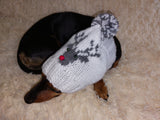 Christmas Party Pet Reindeer Clothes Reindeer Hat Dog Reindeer Hat with Pom Poms Christmas Photo Prop for Pet Reindeer Clothes