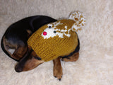 Christmas Party Pet Reindeer Clothes Reindeer Hat Dog Reindeer Hat with Pom Poms Christmas Photo Prop for Pet Reindeer Clothes