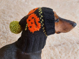 Pet Clothes Outfit Halloween Pumpkin Hat, Halloween Pumpkin Dog Hat
