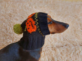 Pet Clothes Outfit Halloween Pumpkin Hat, Halloween Pumpkin Dog Hat