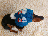 Snowman hat for Christmas party,cloches snowman dog hat, dachshund christmas cap