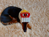Original pet hat with french fries, dog hat food french fries