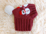 Snowman hat for Christmas party,cloches snowman dog hat, dachshund christmas cap