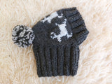 Christmas Reindeer Clothes Pom Pom Hat Dachshund Reindeer Hat Knitted Dog Reindeer Hat Party Photo Prop