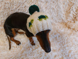 Pet clothes snood hat with turtles for dogs