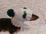 Pet clothes snood hat with turtles for dogs