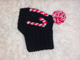 Christmas clothes for pets, snood hat Christmas photo shoot for dog