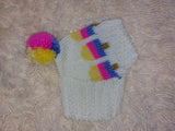 Pet clothes hat snood ice cream for dog