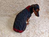 Alpaca wool pet clothes jumper - warm sweater for dog - warm clothes sweater for dachshund