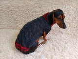 Alpaca wool pet clothes jumper - warm sweater for dog - warm clothes sweater for dachshund