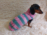 Warm Pet Clothes Small Dog Sweater, Dachshund Jumper