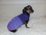 Warm Pet Clothes Small Dog Sweater, Dachshund Jumper