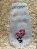 Clothes for a dachshund or small dog knitted winter wool warm jumper with a pattern
