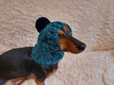Dog Pompom Hat,Pet Clothes Pompom Hat,Warm Puppy Hat