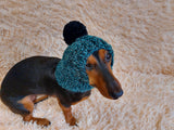 Dog Pompom Hat,Pet Clothes Pompom Hat,Warm Puppy Hat