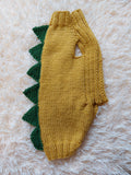 Dinosaur dragon  dog sweater zoo animal dog clothes