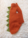 Dog dinosaur knitted clothes sweater, dinosaur sweater for dogs, original dog clothes dinosaur sweater