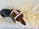 Football hat for dog