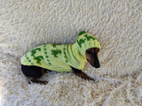 Dinosaur Costume for Dog Jumper and Pompom Hat Set