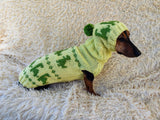 Dinosaur Costume for Dog Jumper and Pompom Hat Set