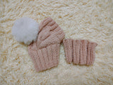 Alpaca Wool Dog Leggings and Hat Set