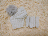 Alpaca Wool Dog Leggings and Hat Set