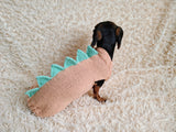 Dachshund Halloween Dinosaur Outfit Costume Sweater and Hat-dino pet cloches jamper
